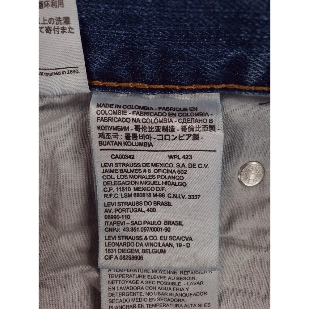 Levis 559 Jeans Mens 33x32 Relaxed Straight Heavy Denim Pant Work Y2K Streetwear